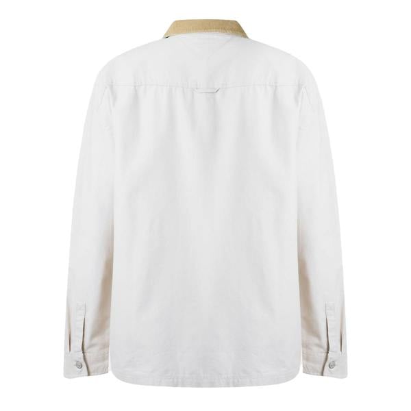 Tommy Jeans Mens Overshirt - Beige - 