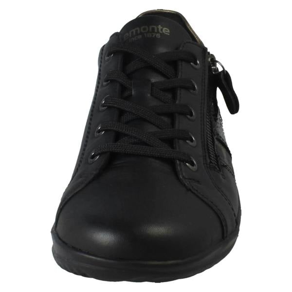 Remonte Ladies Remonte Lace and Zip Fastening Casual Trainer Shoes D1E00