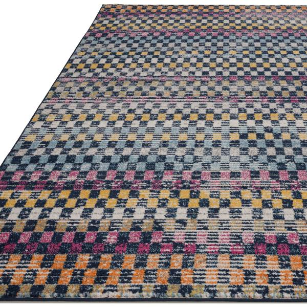 Asiatic Muse MU30 Check Bright Rug