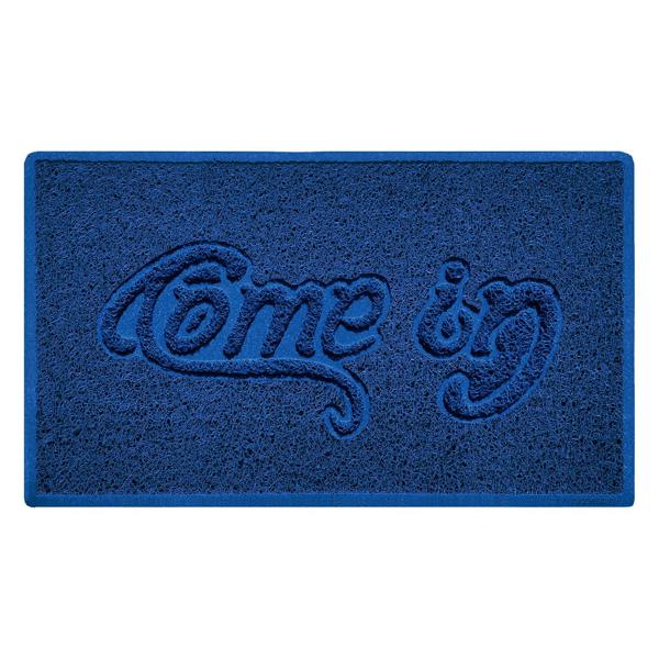 Nicoman "Come In" Grey Spaghetti Door Mat
