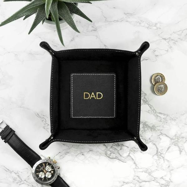 Personalised Coin Tray - alternative angle