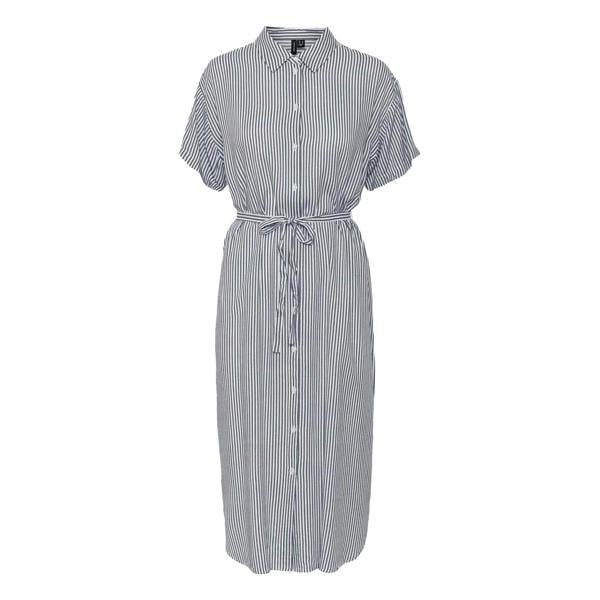 Vero Moda Womens/Ladies Midi Shirt Dress - Snow White - 
