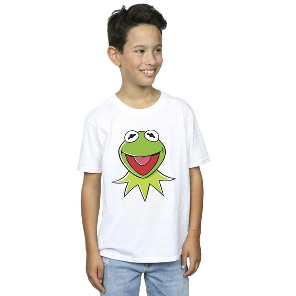 Disney Boys Muppets Kermit Head T-Shirt - White