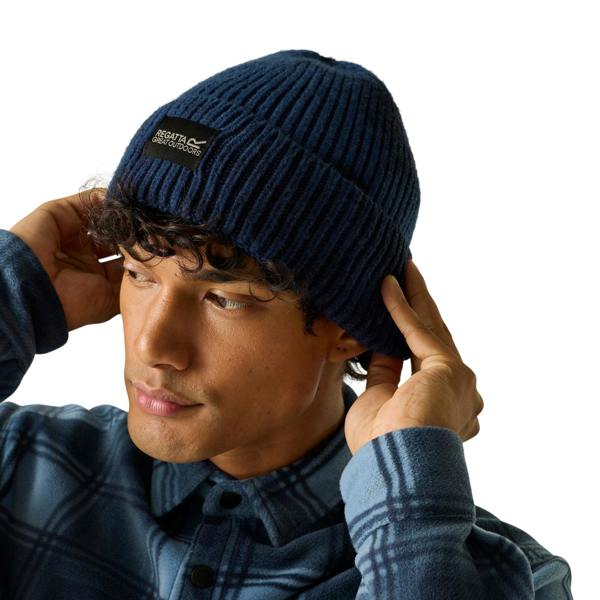 Regatta Unisex Adult Connora Fisherman Tie Dye Beanie - Aviator Blue/Navy - 