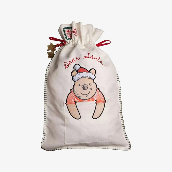 T. H. Baker Disney Winnie The Pooh Christmas Sack Homeware XM11487