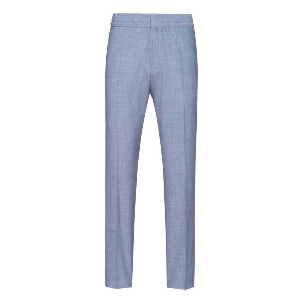 Boss Mens Howard Slim Trousers - Blue