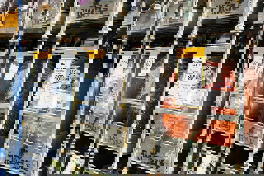 Durable Neodym Magnetic Ticket Label Holder Pockets | 10 Pack | A4 Yellow