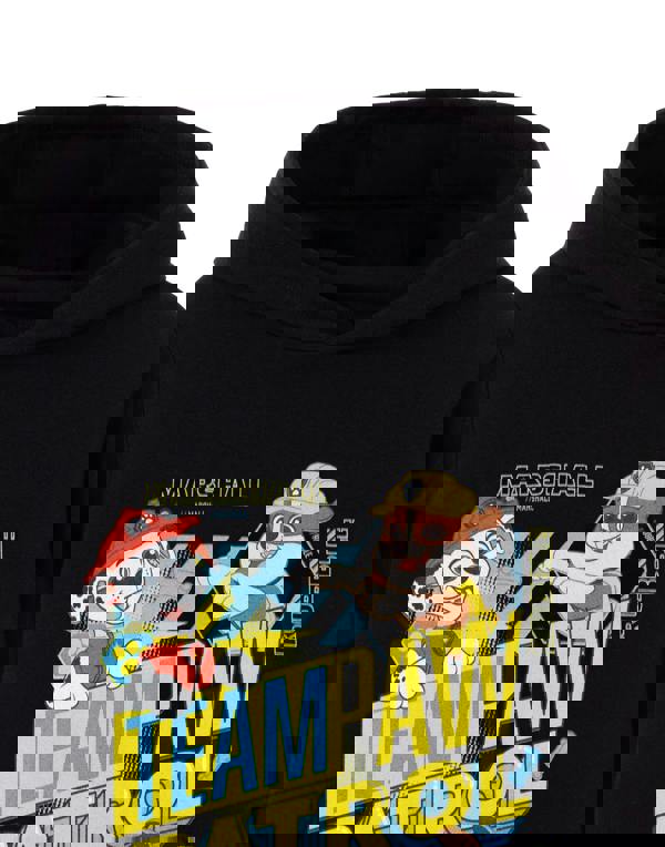 Paw Patrol Boys Black Team Paw Hoodie