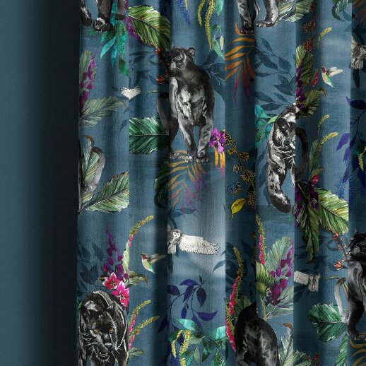 Love Frankie Deadly Night Shade Velvet Fabric