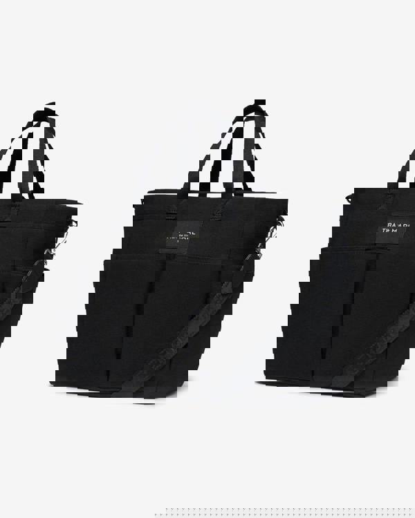 Tiba + Marl T+M Canvas Pocket Tote Black