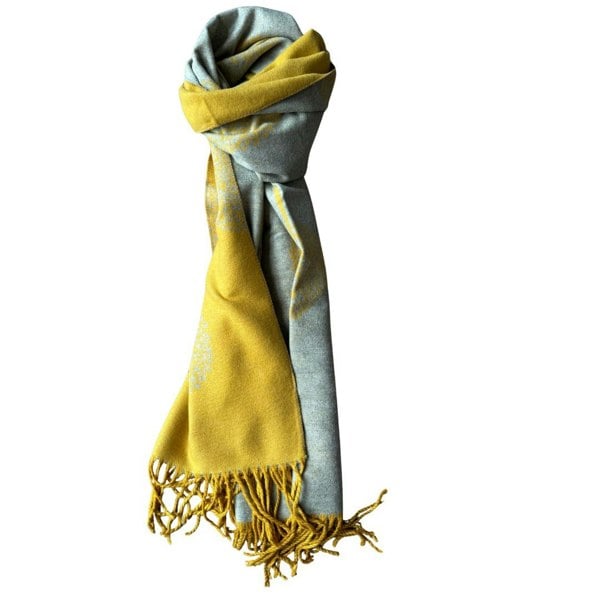 Love EMVY Enchanted Tree Blanket Scarf – Reversible Winter Shawl, Oversized Pashmina Wrap