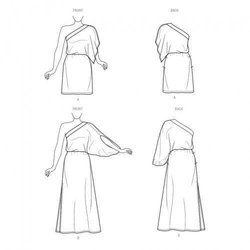 Simplicity Sewing Pattern 9777, Caftans, Dresses for Women, W2 (20W-22W-24W-26W-28W) - Easy