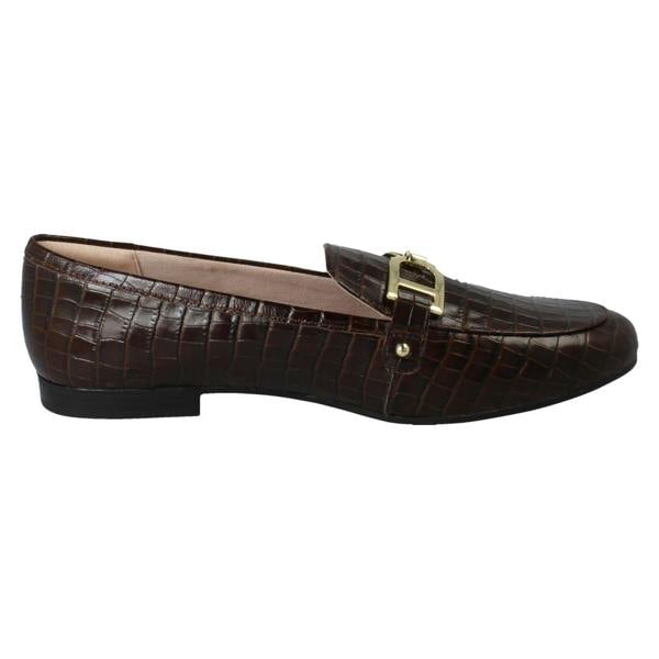 Clarks Ladies Clarks Leather Loafers Tamna Trim