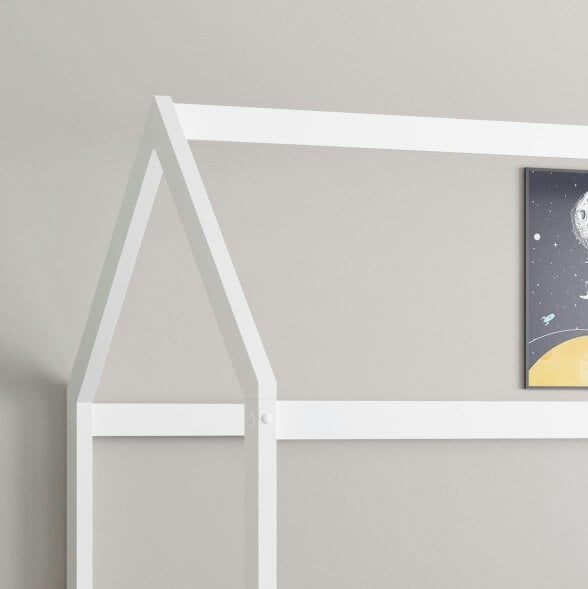 Kosy Koala House Bed kids white 3ft single wooden and 1 mattress childrens bedroom furniture