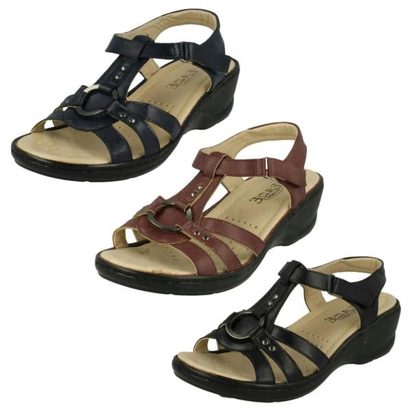 Eaze Ladies Eaze Casual Summer Sandals