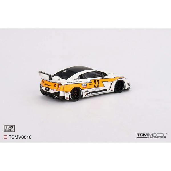 a yellow and white race car
