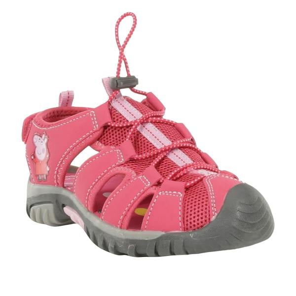 Regatta Childrens/Kids Peppa Pig Sandals - Bright Blush - 