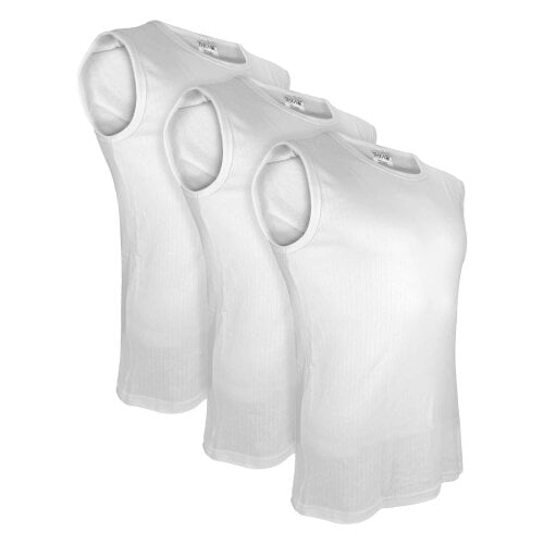 THMO Kids 3 Pack Sleeveless Thermal Vests School Winter Base Layer Underwear
