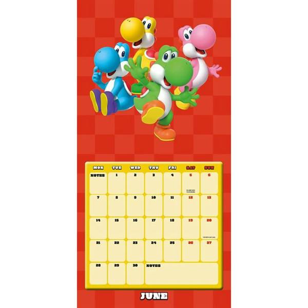 Nintendo, Super Mario Calendar 2027, Wall Calendars, Month To View, Entertainment, Gift