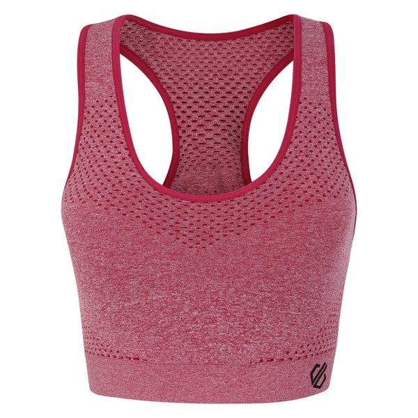 Dare 2b Womens/Ladies Dont Sweat It Sports Bra - Berry Pink Marl