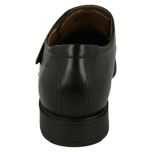 Clarks Mens Clarks Smart Hook and Loop Fastening Shoes Tilden Strap
