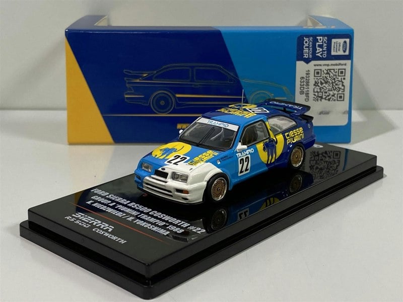 ford sierra rs500 cosworth piumini trampio 1:64 scale inno 64 in64rs500pt