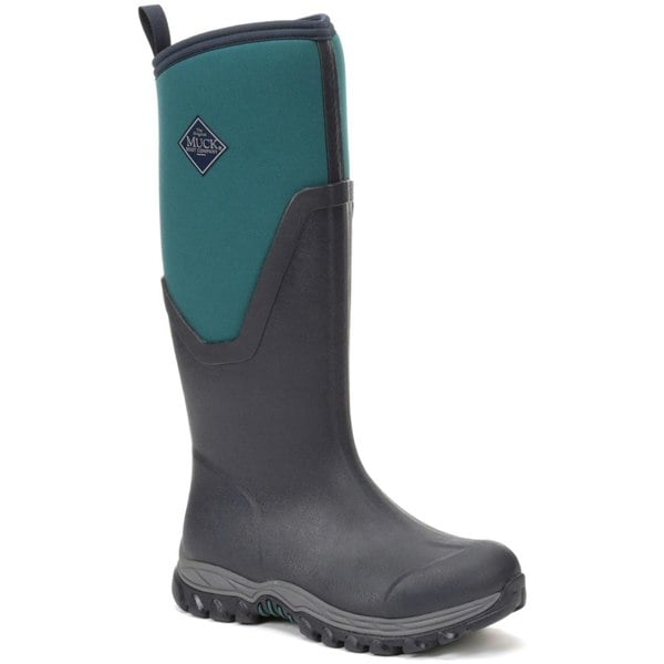 Muck Boots Arctic Sport II Tall Women's Wellington Boots in Navy/Spruce
