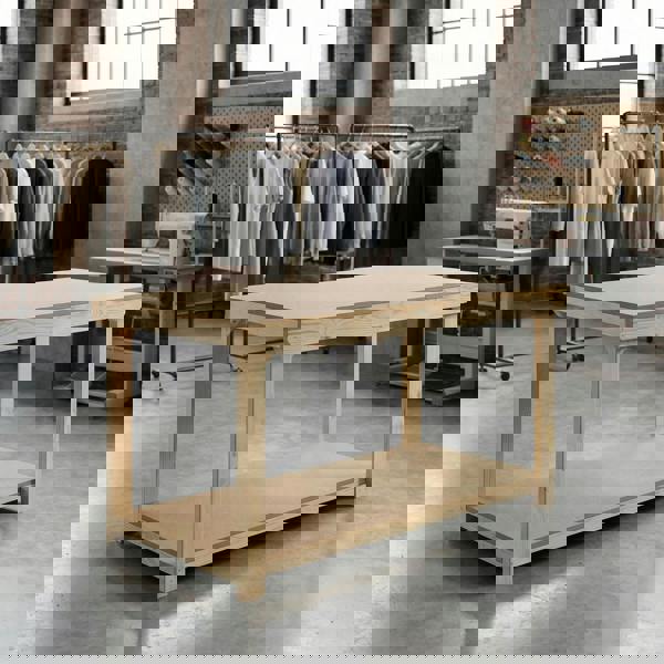 Arbor Garden Solutions Wooden Workbench MDF Top Depth-3ft