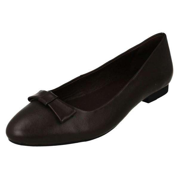 Leather Collection Ladies Leather Collection Flat Shoes