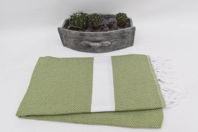 Destan Hammam Towel, Green