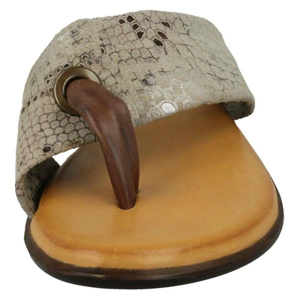 Leather Collection Ladies Leather Collection Toepost Sandals