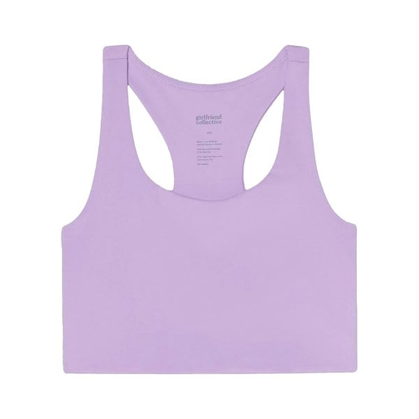 Girlfriend Collective Women's Paloma Racerback Bra - Lilac