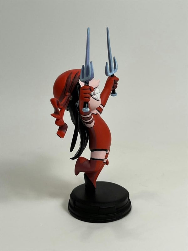 MCSlots Elektra on Stand 13cm Sculpted Gentle Giant Numbered Limited Edition