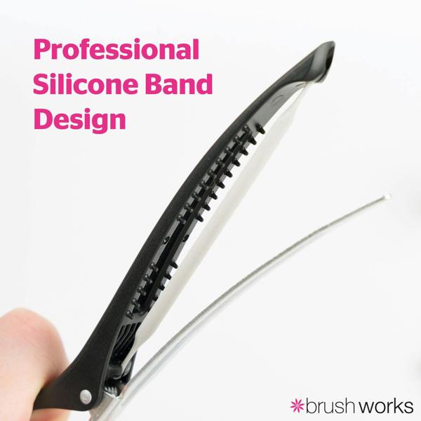 Brushworks No Crease Sectioning Hair Clips (Pack of 6)