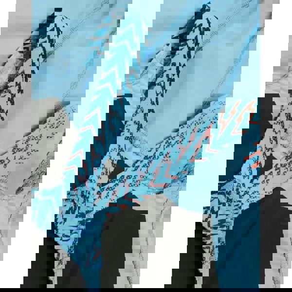 Speedo Fastskin LZR Ignite Kneeskin in blue/red with lightning straps