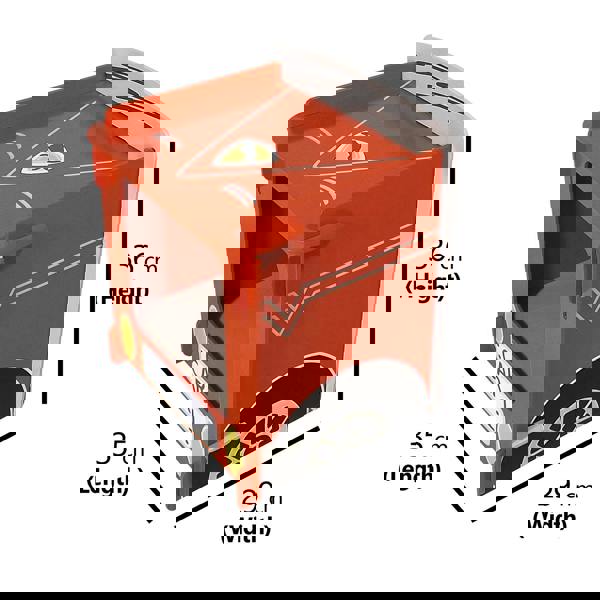 Dimensions of the nightstand.