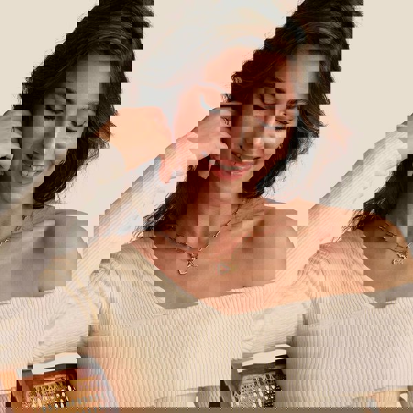 THOMAS SABO Charm Club Connect Gold Plated Four Leaf Clover Charm CC1202-413-39