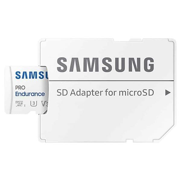 Samsung PRO Endurance microSD card with adapter 256GB