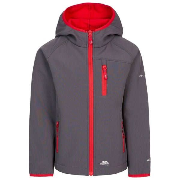 Trespass Childrens/Kids Kian Softshell Jacket - Carbon