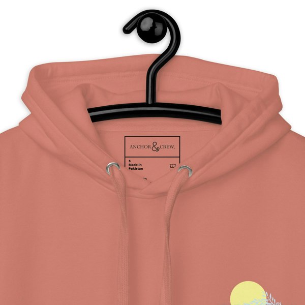 ANCHOR & CREW Santorini Landmark Cotton Blend Hoodie