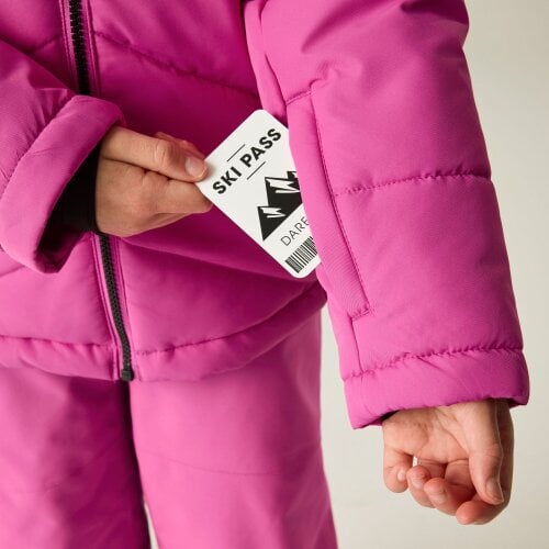 Dare 2B Kids Glacier Ski Jacket - Extreme Pink