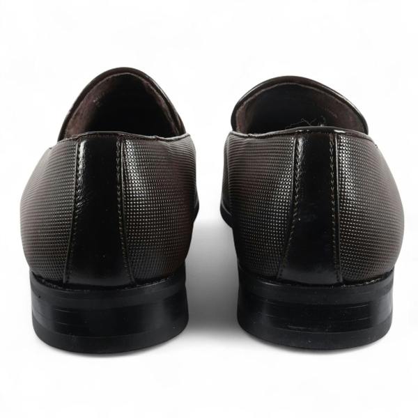 Dolcetto Men's Brown Classic Tassel Loafers Formal Shoes