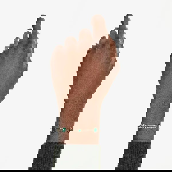 Swarovski Imber Gold Tone Plated Green Crystal Bracelet 5730676