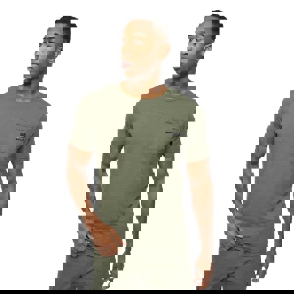 Crosshatch Mens Utilate T-Shirt - Thyme - 