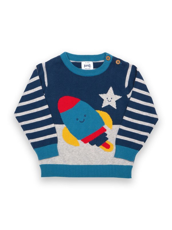 Kite Boys Organic Space Pals Jumper