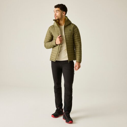 Dare 2B Mens Air Lite Baffled Padded Jacket - Martini Olive