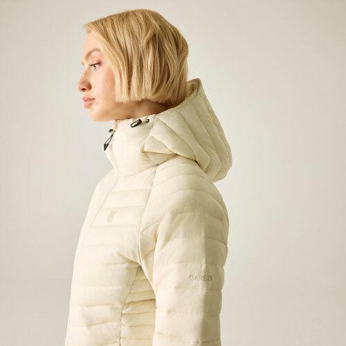 Dare 2B Womens Air Lite Baffled Jacket - Almond Milk