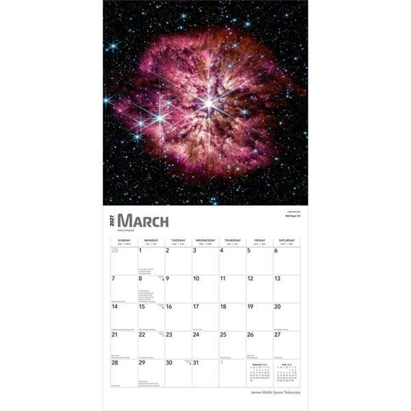 James Webb Space Telescope Calendar 2027, Wall Calendars, Month To View, Natural World, Gift