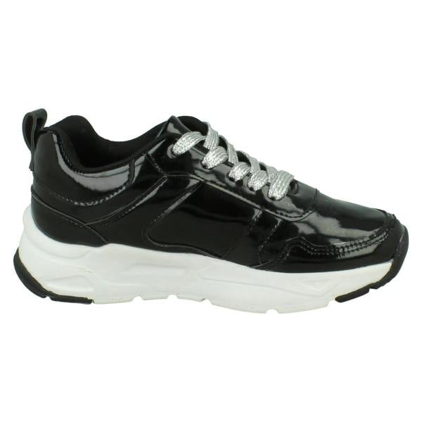 Pineapple Girls Pineapple Casual Comfy Lace Up Trainers H2716