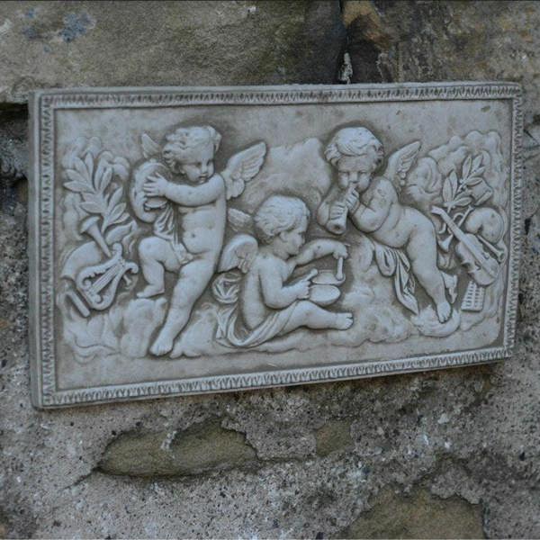 Musical Cherubs Plaque